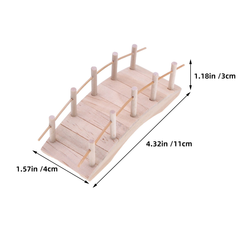 2Pcs Miniature Arch Bridge Vin - Bonsai Garden Landscape Design ulasan dan harga