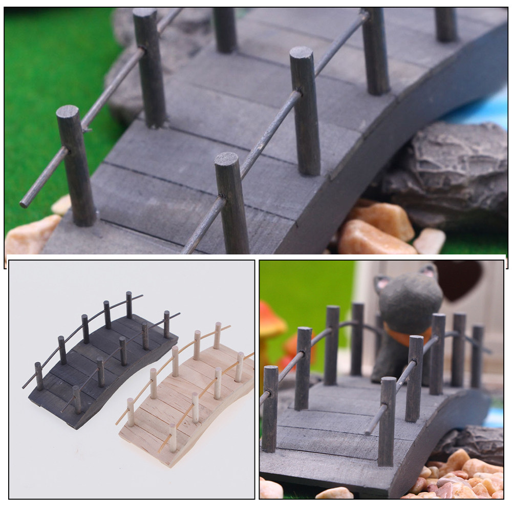2Pcs Miniature Arch Bridge Vin - Bonsai Garden Landscape Design ulasan dan harga