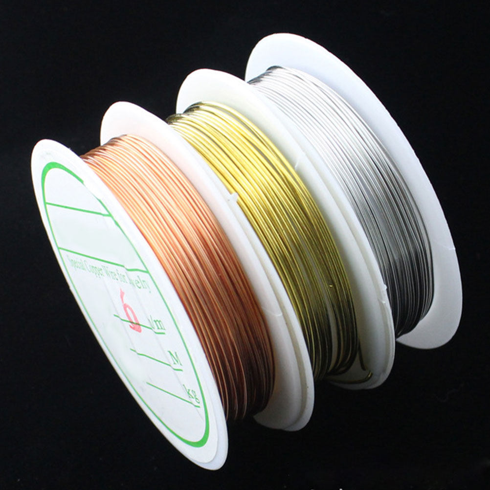 6 Rolls Colored Copper Wire Fl - Copper Wire Roll ulasan dan harga